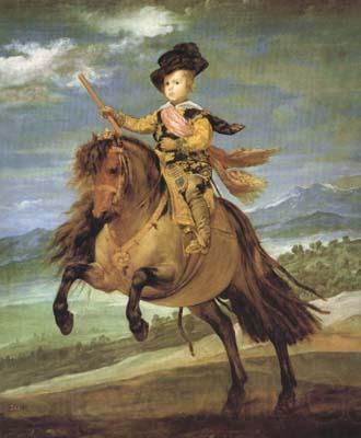 Diego Velazquez Portrait equestre du prince Baltasar Carlos (df02) Spain oil painting art